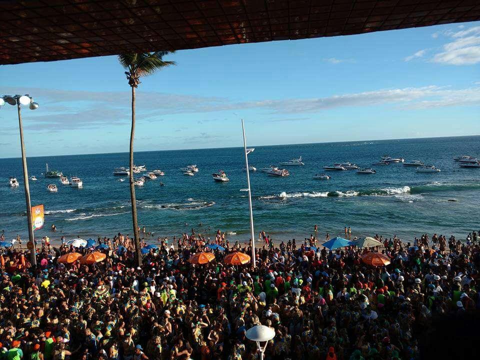 شقة Flat Na Avenida Oceanica السلفادور المظهر الخارجي الصورة